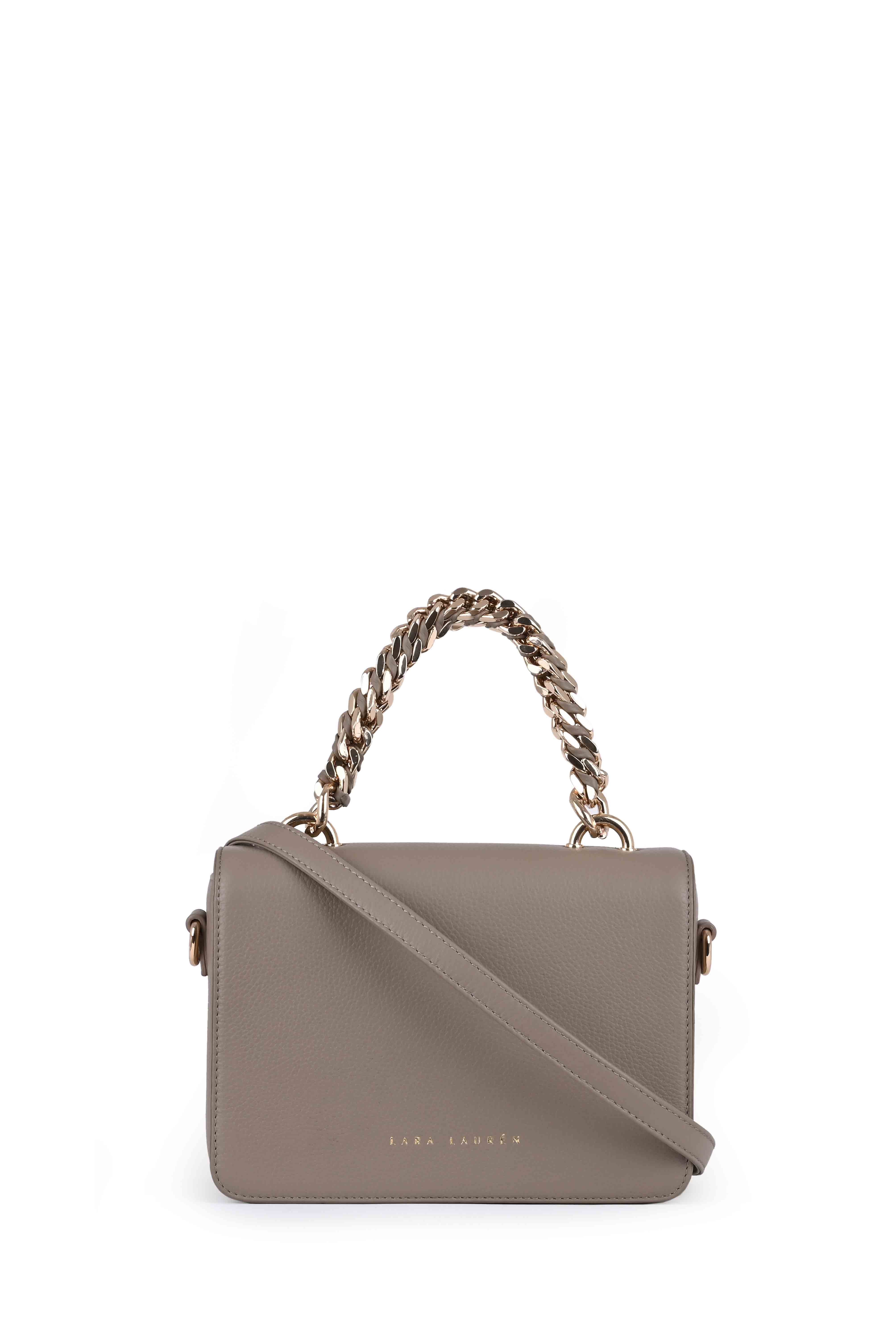 SPLIT Flap Crossbody Kette, leafless tree/ taupe